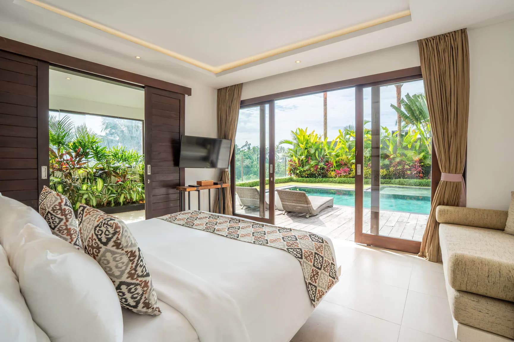 3 bedroom luxury pool villa at K Club Ubud with private pool and lush jungle views