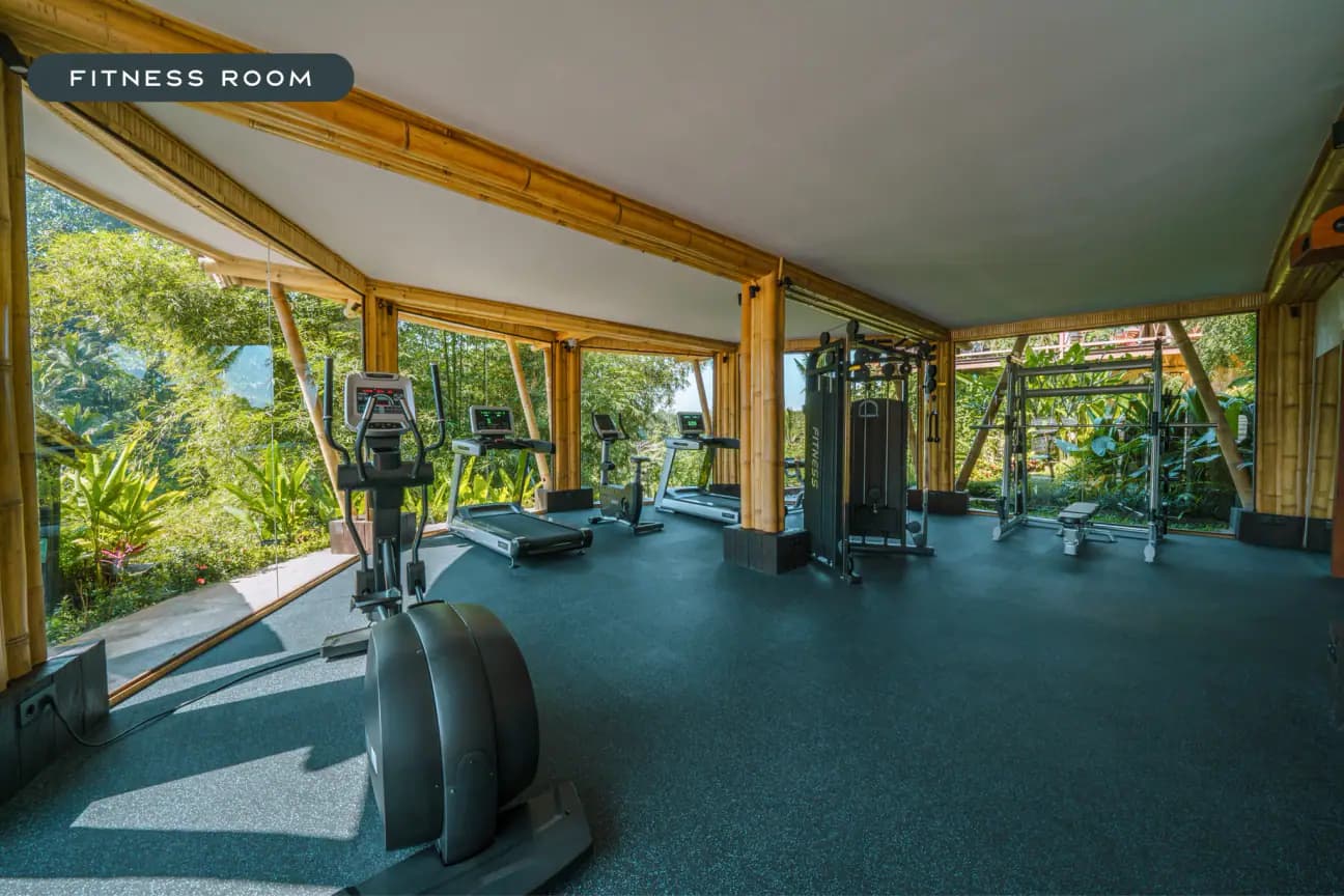 fitness room kclub ubud